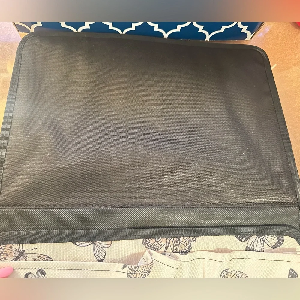 Thirty one Butterfly Print Bed Organizer